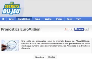 Pronostic Euromillion